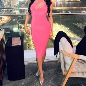 Beautiful Pink Sexy City Lux Collection Dress